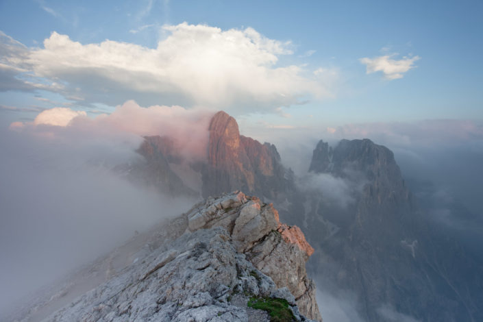 Tramonto da Cima Rosetta (Pale di S.Martino)